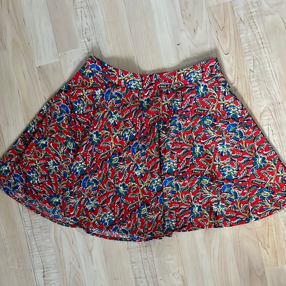 Vibrant Floral Skirt